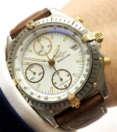 breitling chronomatic white|breitling chrono matic vintage.